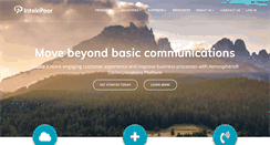 Desktop Screenshot of intelepeer.com